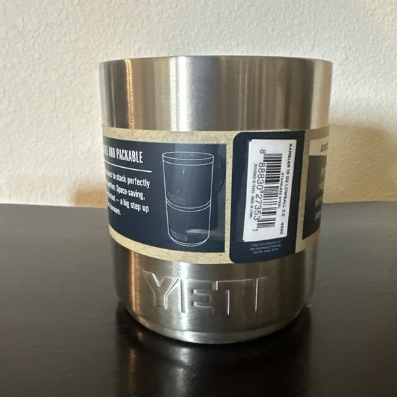 YETI Rambler Lowball‎ Stainless Steel Insulated Cup Tumbler 10 oz LID INCLUDED - Picture 2 of 5